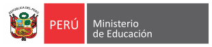 Ministerio de Educación Perú Logo